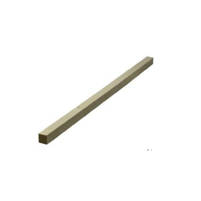 PACK OF 5 (Total 5 Units) - 19mm Redwood Planed Square Edge - 38mm (W) x 2100mm (L) - (Finish 14.5mm x 33mm)
