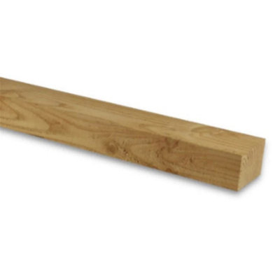 PACK OF 5 (Total 5 Units) - 25mm x 50mm (2" x 1") Sawn Redwood Timber - 2.4m Length