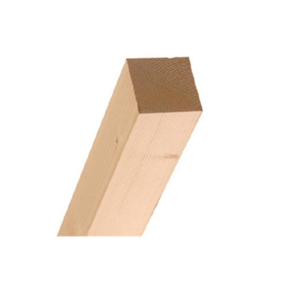 PACK OF 5 (Total 5 Units) - 50mm Redwood Planed Square Edge 5Th - 50mm (W) x 1800mm (L) - (Finish 44mm x 44mm)