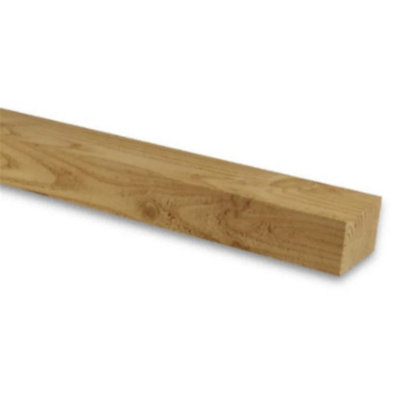 PACK OF 5 (Total 5 Units) - 75mm x 100mm (4" x 3") Sawn Redwood Timber - 3.0m Length