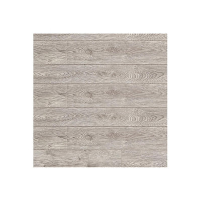 Pack of 5 (Total 5 Units) 8mm Thick Pebble Oak Laminate Flooring - 1261mm (L) x 192mm (W) - 10.81m2 Coverage