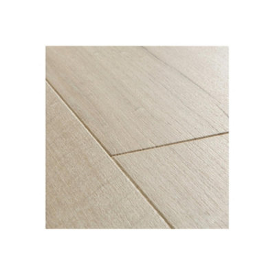 Pack of 5 (Total 5 Units) 8mm Thick Soft Oak Light Laminate Flooring - 1380mm (L) x 190mm (W) - 9.17m2 Coverage