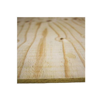 PACK OF 5 (Total 5 Units) - 9mm Thick Softwood Shuttering Plywood - 2440mm (W) x 1220mm (L)