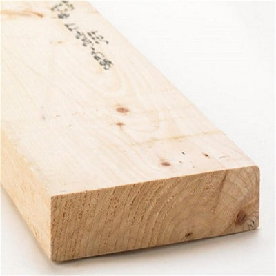 Pack of 5 (Total 5 Units) - C24 Carcassing Timber - 47mm (W) x 225mm (H) - Length 3600mm