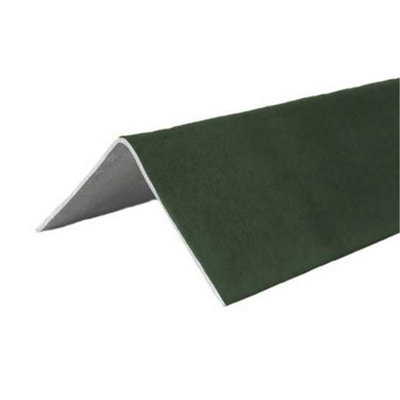 PACK OF 5 (Total 5 Units) - Fibre Cement 300mm x 300mm Plain Wing Barge Board - Green - 3050mm