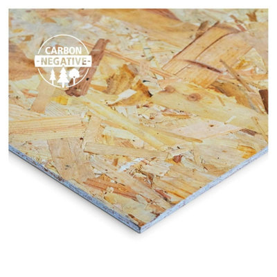 Pack of 5 (Total 5 Units) - OSB3 Board - 2440mm (L) x 1220mm (W) x 11mm (T)