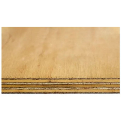 PACK OF 5 (Total 5 Units) - Premium 5.5mm Natural Marine Plywood MT 2440mm x 1220mm x 5.50mm