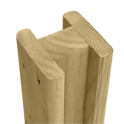 Pack of 5 (Total 5 Units) - Premium Green Treated Slotted Intermediate ...