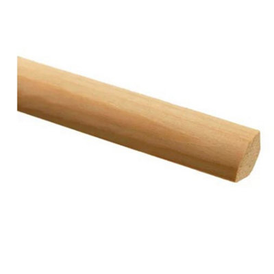 PACK OF 5 (Total 5 Units) - Premium MT Pine Quadrant - 21mm x 21mm x 2400mm Length