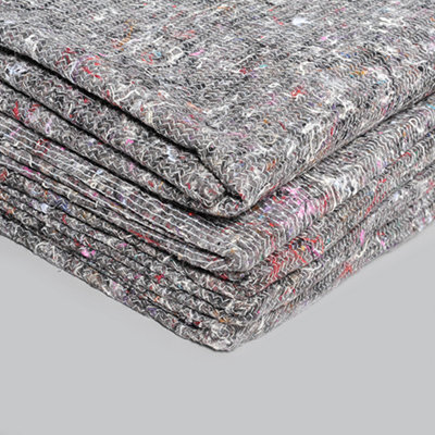 Pack of 5 Transit Removal Blankets - Removal Protection Sheets 1.5m x 2m - 3