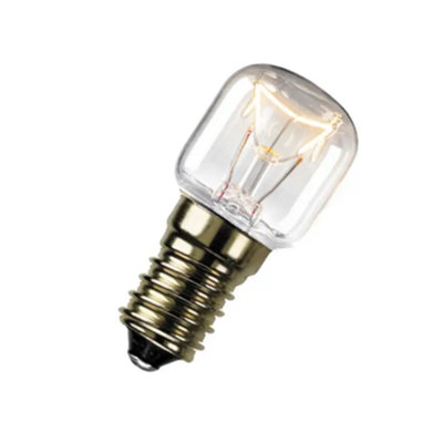 Pack of 50 Bright Source E14 SES Pygmy Oven Bulb 15W 240V Clear Extra ...