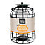 Pack of 6 Nature's Market Wild Bird Seed Feeder Cage with Squirrel Proof Guard