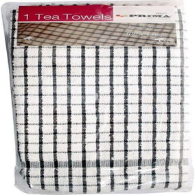 Pack Of 6 Terry Cleaning Clothes Tea Towel Dish Cleaner Cotton Soft Wipe