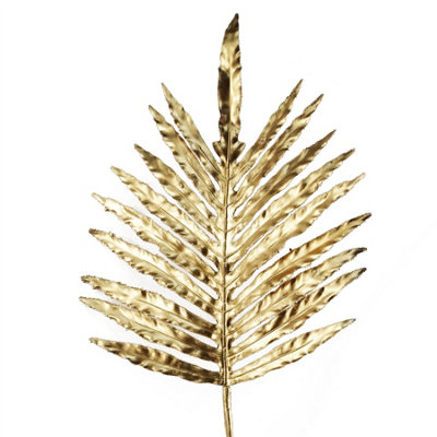 Pack of 6 x 95cm Gold Monstera Leaf