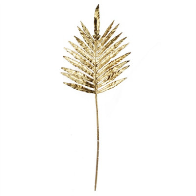 Pack of 6 x 95cm Gold Monstera Leaf