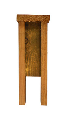 Pack of 7 - 1ft Dipped Golden Brown Timber Garden Fence Post Extension - 14.00 Each