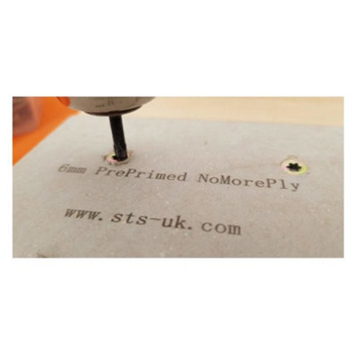 PACK OF 75 - NoMorePly 6mm PrePrimed Fibre Cement Tile Backer Board - 1200 x 600mm - 5