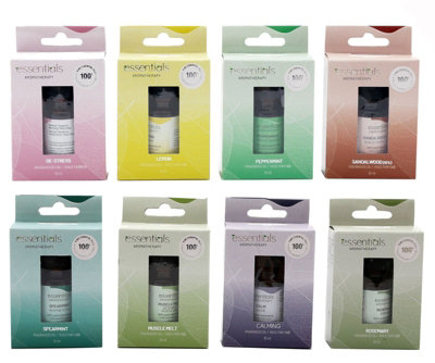 Pack of 8 x 10ml Essentials Ar