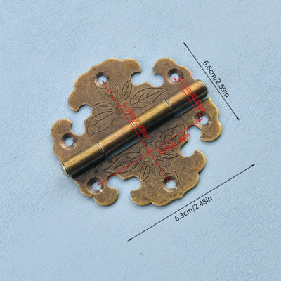 Pack Of Antique Hinges Decorative Hinges Mini Retro Hinges Door Hinges ...