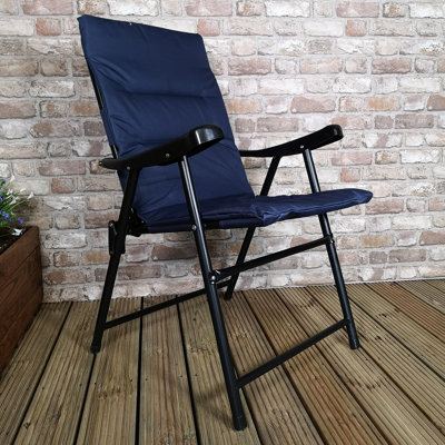 Padded folding garden online chairs