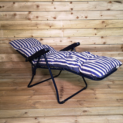 Padded sun chairs hot sale