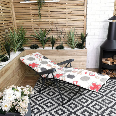 B&q reclining sun loungers hotsell