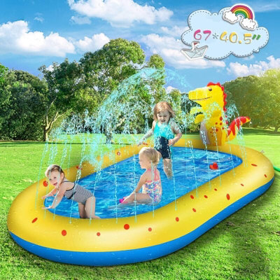 Paddling Pools For Kids Inflatable Sprinkler Mat Swimming Pool For ...