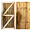 Padstow Featheredge Gate - 1500mm High x 1300mm Wide Right Hand Hung