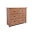 Padua 6 Drawer Chest of Drawers Brass Cup Handle