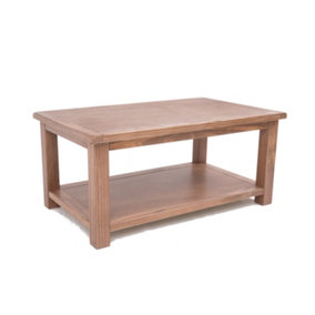 Padua Lacquered Coffee Table with Shelf