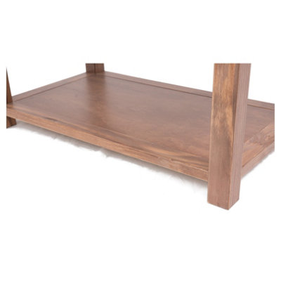 Padua Lacquered Coffee Table with Shelf