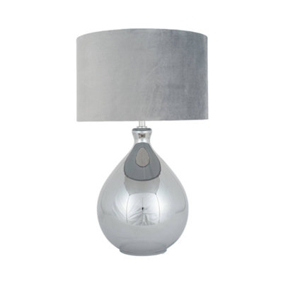 Pagazzi Cairo Silver Mirrored Table Lamp