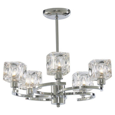 Ice cube on sale ceiling light