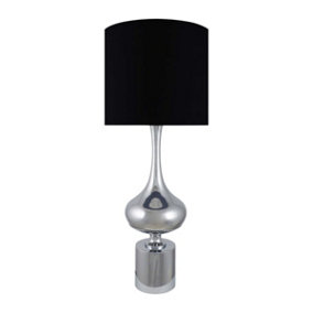 Pagazzi India Polished Chrome Table Lamp