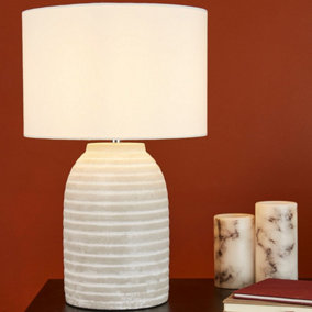 Pagazzi Jennie Cream Ceramic Table Lamp