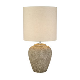 Pagazzi Jessa Natural Ceramic Table Lamp