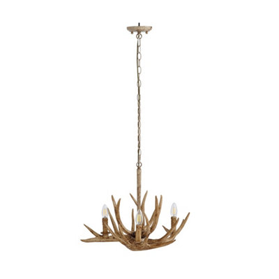 Antler on sale chandelier b&q