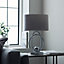 Pagazzi Loop Polished Chrome Touch Table Lamp