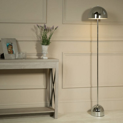 Pagazzi Tina Chrome LED Rechargeable Touch Floor Lamp