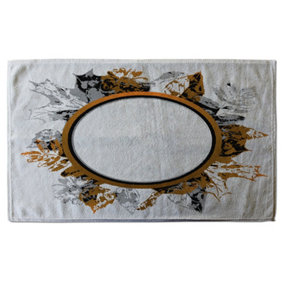 Paint Print Autumn Decoration (Bath Towel) / Default Title