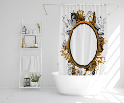 Paint Print Autumn Decoration (Shower Curtain) / Default Title Price Comparisons | Compare The Build