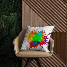 Paint Splash Outdoor Cushion 60cm x 60cm