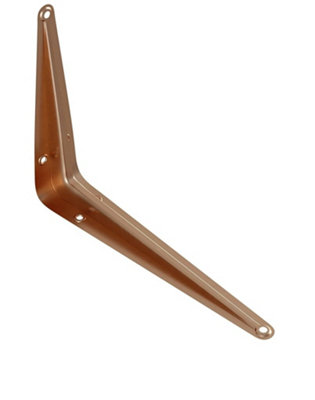 Paintable 18mm thick MDF Shelf Kit Single Unit Copper Brackets FREE ...