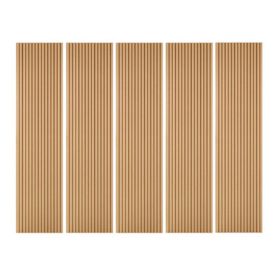 Paintable Slat Wall Panels - Pack of 5