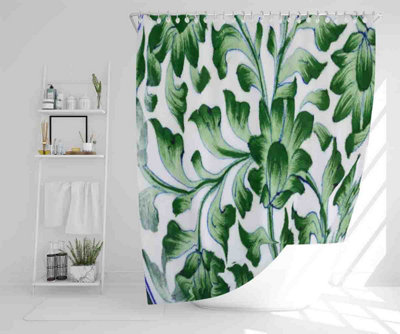 Painted Pottery Pattern Shower Curtain / Default Title Price Comparisons | Compare The Build