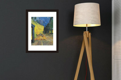 Painting by Van Gogh - Cafe Terrace at Nigh Canvas Room Decor Gifts for Girls Peel and Stick