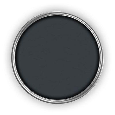 PaintNuts Solid Wood Laminated Kitchen Units Cupboard Cabinet Door Satin Paint - Anthracite Grey - 1L (RAL7016)