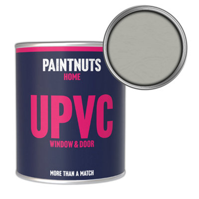 PaintNuts UPVC Door & Window Gloss Paint - Agate Grey - 1L Tin