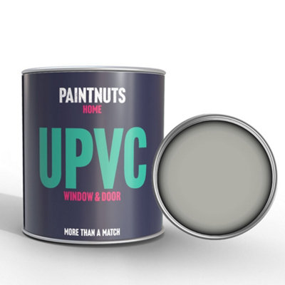 PaintNuts UPVC Door & Window Gloss Paint - Agate Grey - 250ml Tin