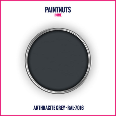 PaintNuts UPVC Door & Window Gloss Paint - Anthracite Grey - 400ml Spray Can (RAL7016)